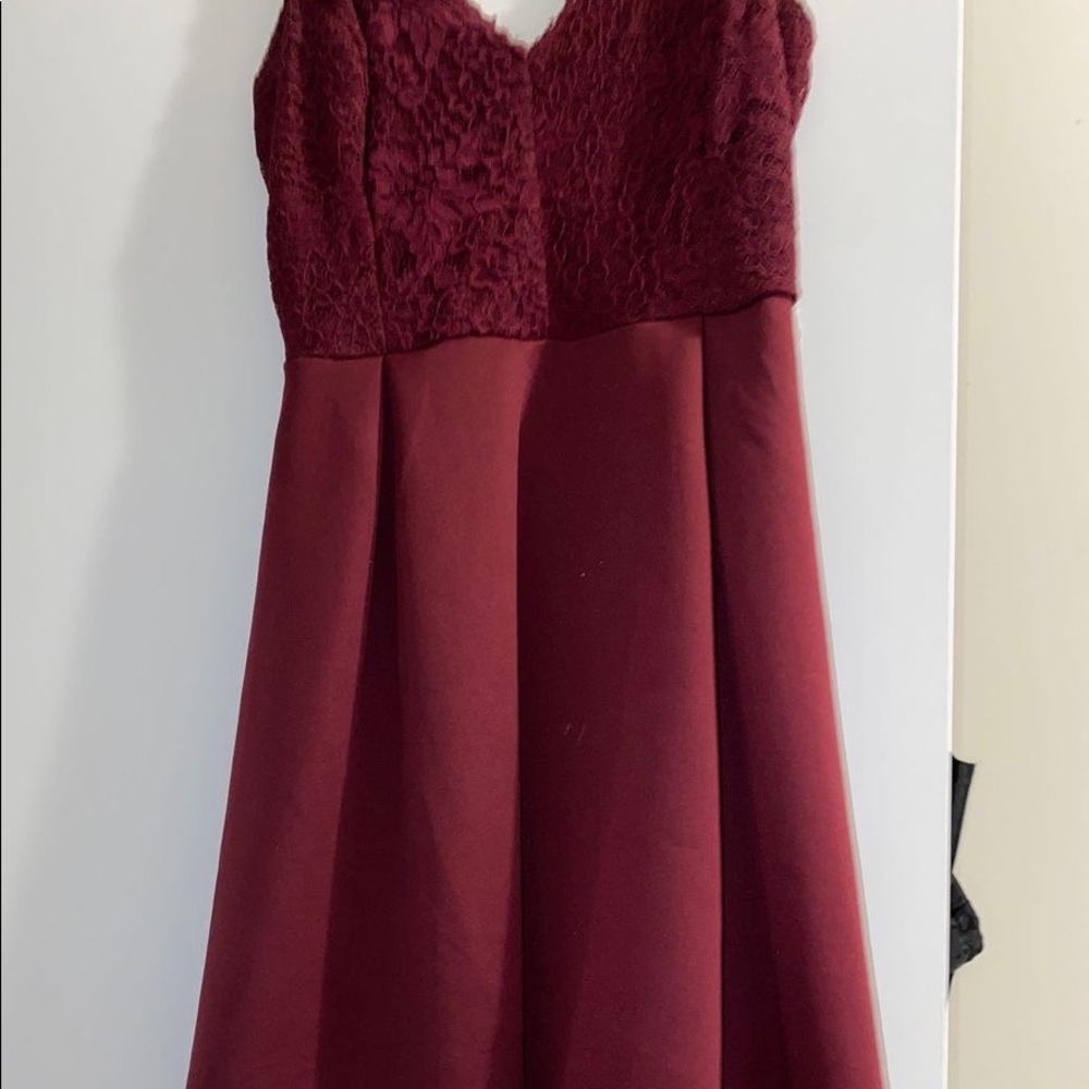 Deep Red Dress - Picture 3 of 3